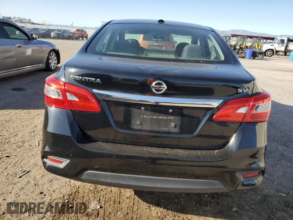 2016 Nissan Sentra S with VIN 3N1AB7AP2GL662925, listed as a Copart auction lot 49418055 with 143,851 mi miles and Salvage Title. Bid and sale history available at carsss.com. Image 6.