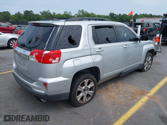 2017 GMC Terrain SLE z VIN 2GKFLNE33H6185704, wystawiony jako IAAI lot #42286447 z przebiegiem 144 174 mil mil oraz . Historia ofert i sprzedaży dostępna na DreamBid. Obrazek 4.