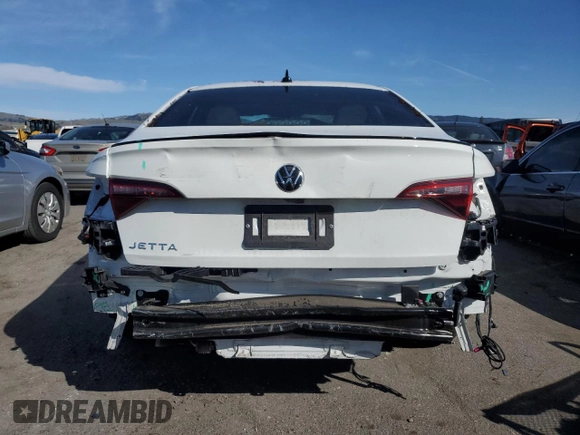 2024 Volkswagen Jetta Sport with VIN 3VWAM7BU8RM093732, listed as a Copart auction lot 44820755 with 7,547 mi miles and Salvage title. Bid and sale history available at DreamBid. Image 6.