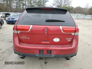 2011 Lincoln MKX with VIN 2LMDJ8JK9BBJ28204, listed as a Copart auction lot 47847875 with Not Provided miles and Salvage Title. Bid and sale history available at DreamBid. Image 6.