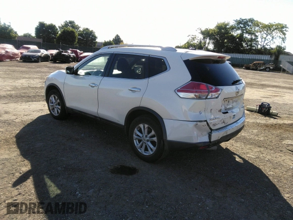2015 Nissan Rogue S with VIN KNMAT2MV0FP539408, listed as a IAAI auction lot 39758964 with 191,313 mi miles. Bid and sale history available at carsss.com. Image 3.