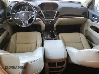 2016 Acura MDX with VIN 5FRYD4H21GB017596, listed as a Copart auction lot 60732925 with Not provided miles and Salvage title. Bid and sale history available at DreamBid. Image 8.