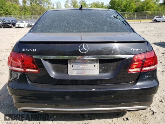 2014 Mercedes-Benz E 550 Sport with VIN WDDHF9BB3EB005375, listed as a Copart auction lot 53358995 with 144,503 mi miles and Salvage Title. Bid and sale history available at DreamBid. Image 6.
