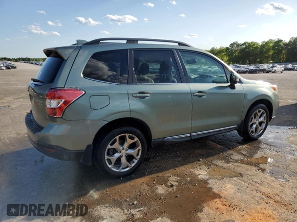 2016 Subaru Forester Touring with VIN JF2SJAXC2GH404071, listed as a Copart auction lot 52532455 with 125,854 mi miles and Salvage Title. Bid and sale history available at DreamBid. Image 3.