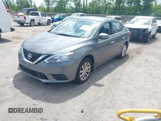 2018 Nissan Sentra SV with VIN 3N1AB7AP1JL635805, listed as a IAAI auction lot 42133147 with 140,500 mi miles. Bid and sale history available at carsss.com. Image 2.