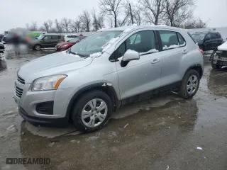2016 Chevrolet Trax LS with VIN KL7CJKSB9GB634052, listed as a Copart auction lot 45041765 with 226,783 mi miles and Clean Title. Bid and sale history available at carsss.com. Image 1.