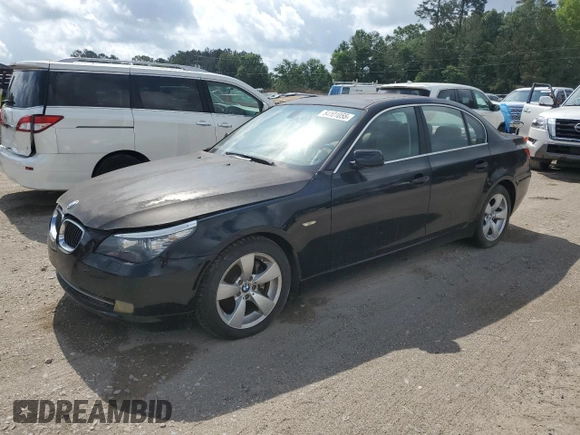 2008 BMW 5 Series 528i with VIN WBANU53558CT01921, listed as a Copart auction lot 54101055 with 112,277 mi miles and Clean Title. Bid and sale history available at carsss.com. Image 1.