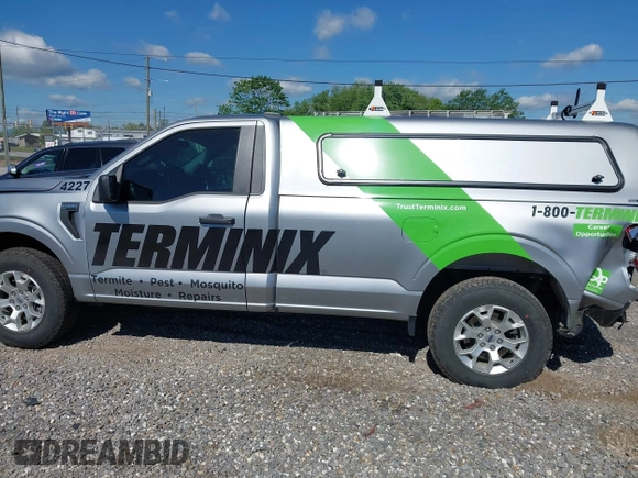 2023 Ford F-150 XL with VIN 1FTNF1E5XPKF47161, listed as a IAAI auction lot 42171620 with 14,623 mi miles and . Bid and sale history available at DreamBid. Image 14.