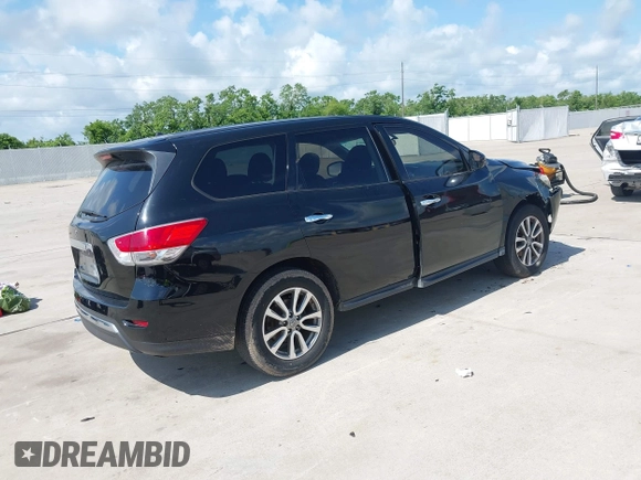 2013 Nissan Pathfinder SL with VIN 5N1AR2MN0DC634422, listed as a IAAI auction lot 42336133 with 144,979 mi miles and . Bid and sale history available at DreamBid. Image 4.