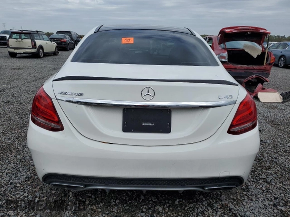 2017 Mercedes-Benz C 43 AMG с VIN 55SWF6EB8HU180541, выставлен на аукционе Copart как лот 48085255 с пробегом Не указан миль и Списание • Salvage title. История ставок и продаж доступна на DreamBid. Изображение 6.