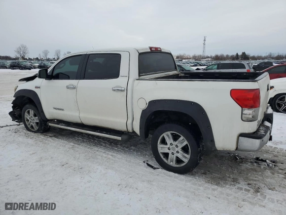 2008 Toyota Tundra 4WD Truck LTD with VIN 5TBDV58128S493081, listed as a Copart auction lot 42760865 with 0 mi miles and Salvage Title. Bid and sale history available at carsss.com. Image 2.