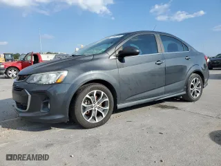 2017 Chevrolet Sonic LT with VIN 1G1JD5SB5H4104243, listed as a Copart auction lot 73046754 with 93,089 mi miles and Salvage Title. Bid and sale history available at carsss.com. Image 1.