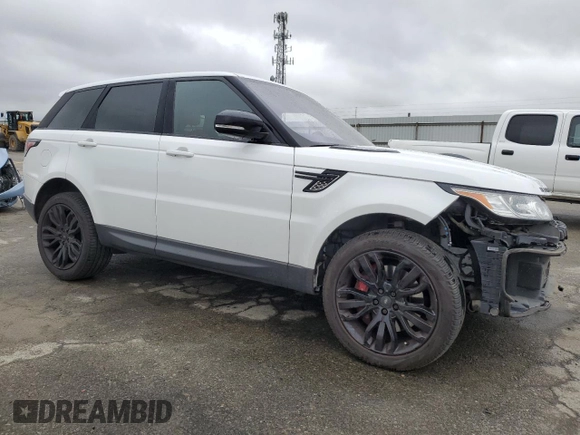 2016 Land Rover Range Rover Sport V8 Dynamic with VIN SALWR2EFXGA102041, listed as a Copart auction lot 49331335 with 95,391 mi miles and Salvage Title. Bid and sale history available at carsss.com. Image 4.