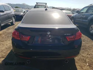 2015 BMW 4 Series 435i with VIN WBA4B1C54FD418309, listed as a Copart auction lot 65259404 with 110,713 mi miles and Salvage Title. Bid and sale history available at carsss.com. Image 6.