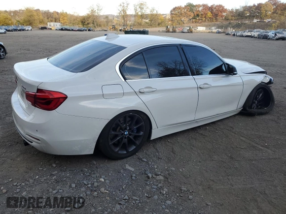 2017 BMW 3 Series 340i with VIN WBA8B3G54HNU35065, listed as a Copart auction lot 77381774 with Not Provided miles and Salvage Title. Bid and sale history available at DreamBid. Image 3.