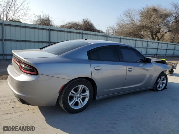 2017 Dodge Charger SE with VIN 2C3CDXBG3HH654720, listed as a Copart auction lot 44581975 with 104,482 mi miles and Salvage Title. Bid and sale history available at carsss.com. Image 3.