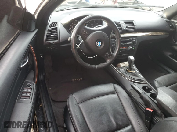 2010 BMW 1 Series 135i with VIN WBAUN9C58AVK41899, listed as a Copart auction lot 80092374 with 81,221 mi miles and Salvage title. Bid and sale history available at DreamBid. Image 8.