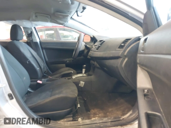 2010 Mitsubishi Lancer DE with VIN JA32U1FU3AU019390, listed as a IAAI auction lot 39876469 with 188,617 mi miles. Bid and sale history available at carsss.com. Image 5.