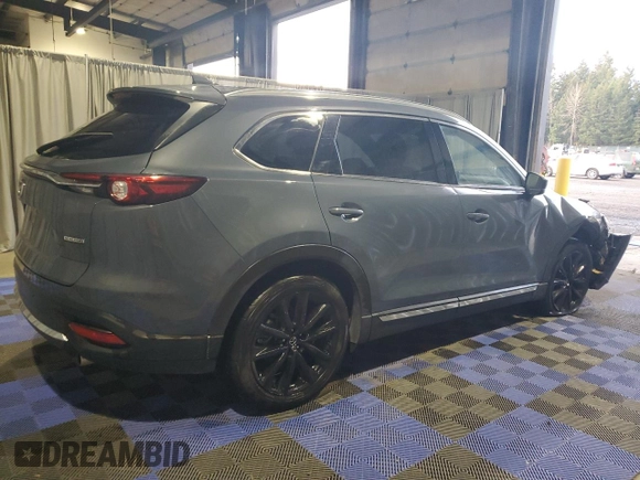 2023 Mazda CX-9 Carbon Edition z VIN JM3TCBDY0P0645880, wystawiony jako Copart lot #81275354 z przebiegiem 16 781 mil mil oraz Szkoda całkowita • Salvage title. Historia ofert i sprzedaży dostępna na DreamBid. Obrazek 3.