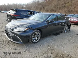 2022 Lexus ES 300h Luxury with VIN 58AEA1C11NU013518, listed as a Copart auction lot 80817474 with 70,352 mi miles and Salvage title. Bid and sale history available at DreamBid. Image 1.