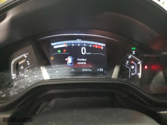 2021 Honda CR-V LX with VIN 2HKRW2H20MH215281, listed as a Copart auction lot 43356155 with 73,417 mi miles and Salvage Title. Bid and sale history available at carsss.com. Image 9.