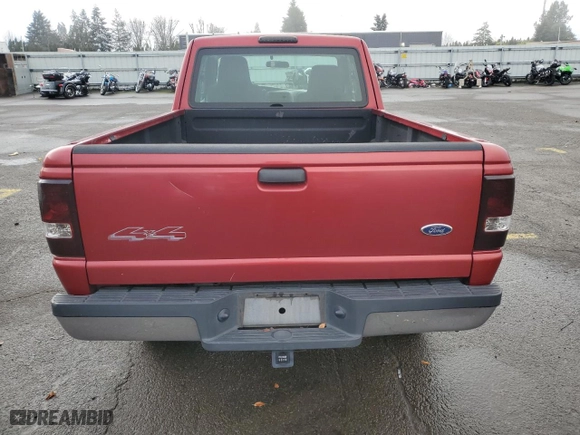 2005 Ford Ranger XLT with VIN 1FTZR45E55PB07231, listed as a Copart auction lot 83374294 with 145,940 mi miles and Salvage Title. Bid and sale history available at carsss.com. Image 6.