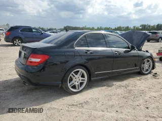 2013 Mercedes-Benz C 350 Sport with VIN WDDGF5HB2DA779911, listed as a Copart auction lot 56221375 with 184,066 mi miles and Salvage title. Bid and sale history available at DreamBid. Image 3.