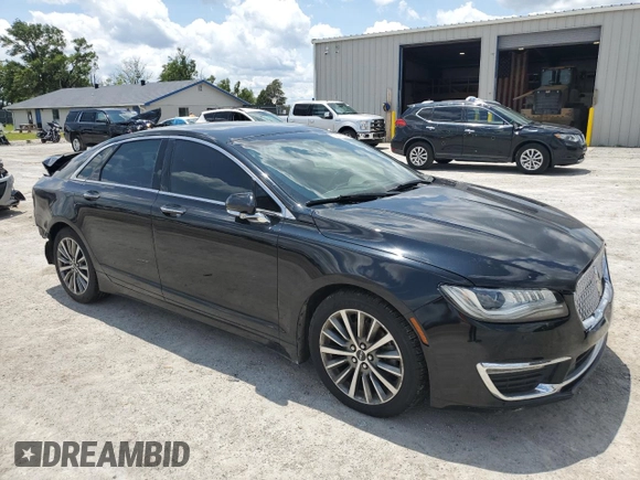 2017 Lincoln MKZ Premiere with VIN 3LN6L5A90HR663314, listed as a Copart auction lot 58785245 with 95,484 mi miles and Salvage title. Bid and sale history available at DreamBid. Image 4.