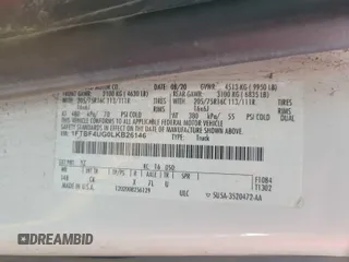2020 Ford Transit Cargo with VIN 1FTBF4UG0LKB26146, listed as a IAAI auction lot 42679323 with 137,541 mi miles and . Bid and sale history available at DreamBid. Image 15.