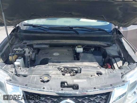 2014 Nissan Pathfinder SV z VIN 5N1AR2MMXEC639636, wystawiony jako IAAI lot #42475668 z przebiegiem 184 578 mil mil oraz . Historia ofert i sprzedaży dostępna na DreamBid. Obrazek 10.