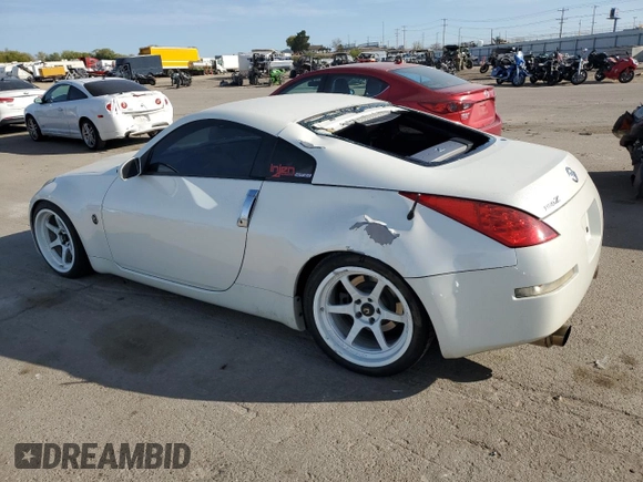 2007 Nissan 350Z Touring with VIN JN1BZ34D37M500690, listed as a Copart auction lot 53740525 with 107,393 mi miles and Salvage Title. Bid and sale history available at carsss.com. Image 2.