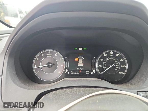2020 Acura RDX Technology with VIN 5J8TC1H53LL013484, listed as a Copart auction lot 63341415 with 59,432 mi miles and Clean title. Bid and sale history available at DreamBid. Image 9.