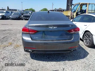 2020 Genesis G80 3.8L with VIN KMTFN4JE6LU329734, listed as a IAAI auction lot 41993396 with 50,799 mi miles and . Bid and sale history available at carsss.com. Image 16.