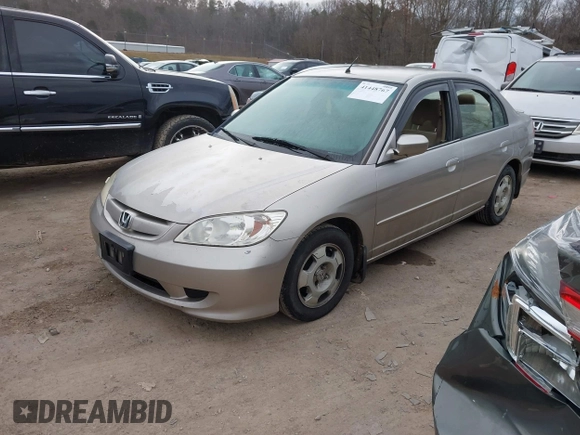 2005 Honda Civic z VIN JHMES96665S015886, wystawiony jako IAAI lot #41448767 z przebiegiem 171 988 mil mil oraz . Historia ofert i sprzedaży dostępna na DreamBid. Obrazek 2.