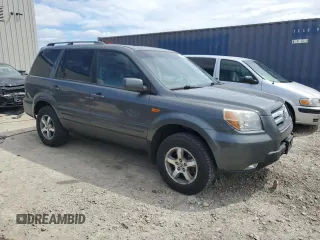 2008 Honda Pilot EX-L with VIN 5FNYF18598B017593, listed as a Copart auction lot 54671415 with 217,881 mi miles and Non Repairable. Bid and sale history available at DreamBid. Image 4.