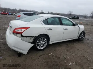 2009 Nissan Maxima 3.5 S with VIN 1N4AA51EX9C826770, listed as a Copart auction lot 50288265 with 151,972 mi miles and Salvage Title. Bid and sale history available at carsss.com. Image 3.
