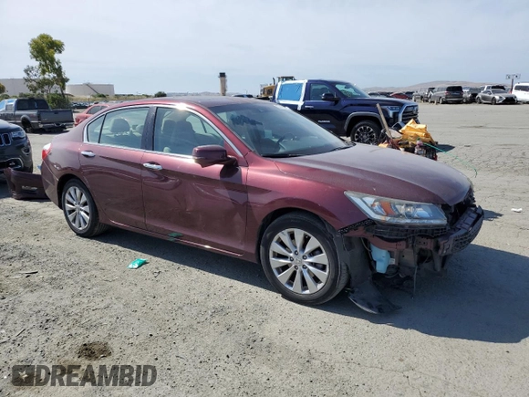 2014 Honda Accord Touring z VIN 1HGCR3F96EA000078, wystawiony jako Copart lot #57472545 z przebiegiem 122 115 mil mil oraz Szkoda całkowita • Salvage title. Historia ofert i sprzedaży dostępna na DreamBid. Obrazek 4.