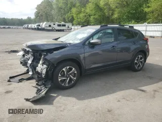 2024 Subaru Crosstrek Premium с VIN JF2GUADC6RH213953, выставлен на аукционе Copart как лот 55134485 с пробегом Не указан миль и Списание • Salvage title. История ставок и продаж доступна на DreamBid. Изображение 1.
