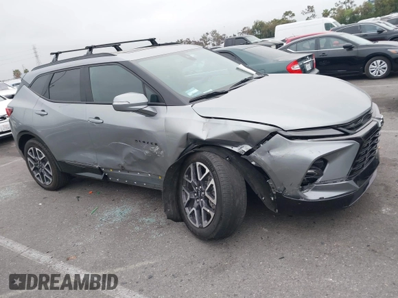 2023 Chevrolet Blazer RS с VIN 3GNKBERS1PS193838, выставлен на аукционе IAAI как лот 42408680 с пробегом 24 881 миль миль и . История ставок и продаж доступна на DreamBid. Изображение 13.