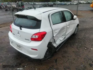 2017 Mitsubishi Mirage ES with VIN ML32A3HJ7HH018032, listed as a IAAI auction lot 41973582 with 71,293 mi miles. Bid and sale history available at carsss.com. Image 4.