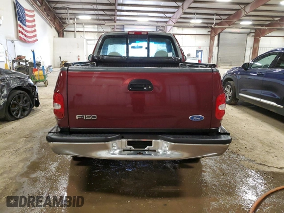 1997 Ford F-150 with VIN 2FTDF08W7VCB00590, listed as a Copart auction lot 50950465 with 105,733 mi miles and Clean title. Bid and sale history available at DreamBid. Image 6.