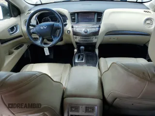 2015 Infiniti QX60 z VIN 5N1AL0MMXFC516202, wystawiony jako Copart lot #61034825 z przebiegiem 131 582 mil mil oraz Czysty tytuł • Clean title. Historia ofert i sprzedaży dostępna na DreamBid. Obrazek 8.