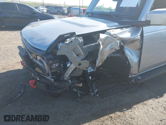 2024 Ford Bronco Outer Banks with VIN 1FMDE8BH9RLA87599, listed as a IAAI auction lot 42140524 with 2,606 mi miles and . Bid and sale history available at DreamBid. Image 6.