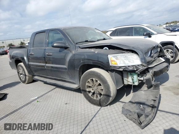 2008 Mitsubishi Raider LS z VIN 1Z7HC28K48S620012, wystawiony jako Copart lot #83677134 z przebiegiem 187 038 mil mil oraz Szkoda całkowita • Salvage title. Historia ofert i sprzedaży dostępna na DreamBid. Obrazek 4.