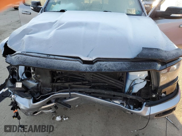 2021 Ram 1500 Big Horn with VIN 1C6SRFMT5MN664350, listed as a Copart auction lot 41986155 with 63,800 mi miles and Salvage title. Bid and sale history available at DreamBid. Image 11.
