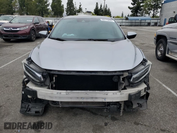 2019 Honda Insight EX with VIN 19XZE4F56KE030293, listed as a Copart auction lot 53173455 with 196,656 mi miles and Salvage Title. Bid and sale history available at carsss.com. Image 5.