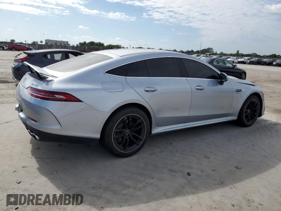 2021 Mercedes-Benz AMG GT 43 z VIN W1K7X5KB8MA041732, wystawiony jako Copart lot #88310175 z przebiegiem Nie podano mil oraz Szkoda całkowita • Salvage title. Historia ofert i sprzedaży dostępna na DreamBid. Obrazek 3.