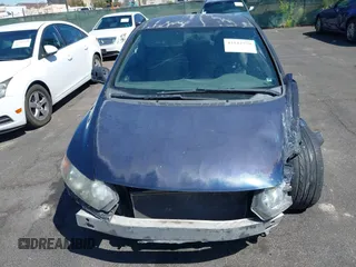 2008 Honda Civic Cpe LX with VIN 2HGFG11698H559120, listed as a IAAI auction lot 42142579 with 161,248 mi miles. Bid and sale history available at carsss.com. Image 6.