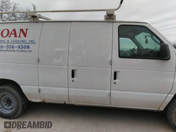 2011 Ford Econoline Cargo Commercial with VIN 1FTNE1EWXBDA35683, listed as a IAAI auction lot 41341685 with 137,031 mi miles and . Bid and sale history available at DreamBid. Image 13.