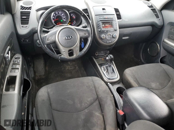 2013 Kia Soul + with VIN KNDJT2A63D7772967, listed as a Copart auction lot 47873735 with 114,996 mi miles and Salvage Title. Bid and sale history available at DreamBid. Image 8.